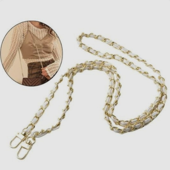 Crossbody Replacement Chain Strap - Picture 2 of 4